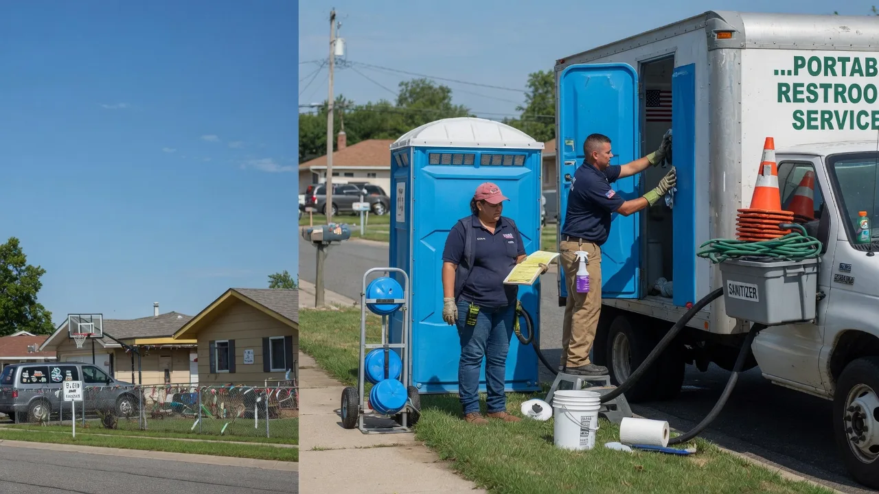 Portable Toilet Rental in Bridgeport, OH near me